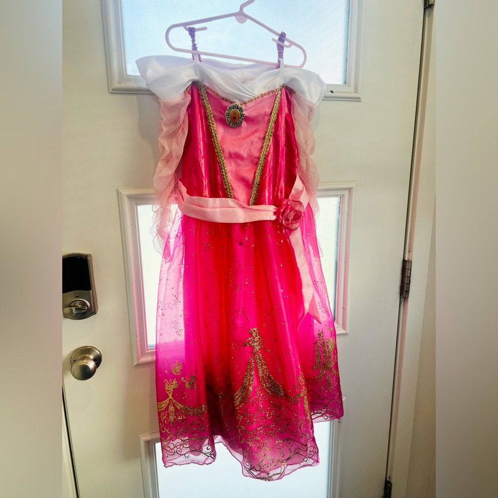 Disney Store Aurora Sleeping Beauty Dress 7/8
